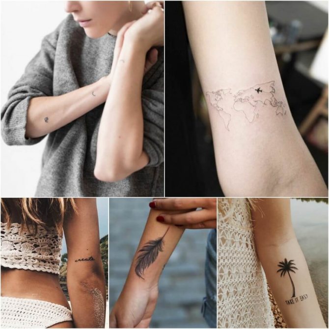 Petits tatouages - Petits tatouages pour filles - Petits tatouages féminins