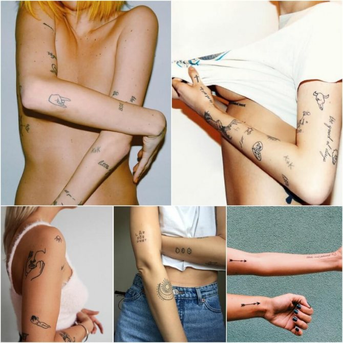 Petits tatouages - Petits tatouages pour filles - Petits tatouages féminins