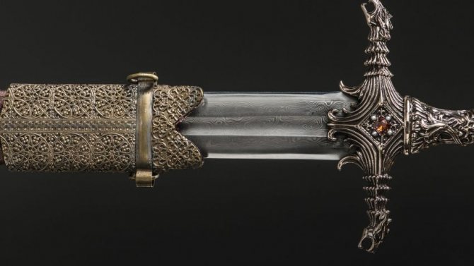 Épées de Game of Thrones.