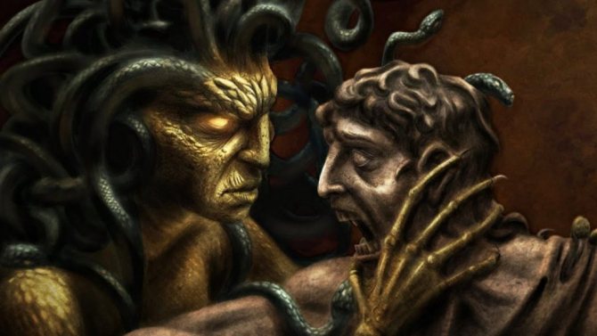 histoire de la gorgone méduse