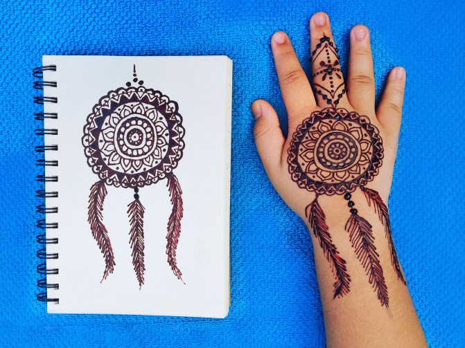 croquis de mehendi