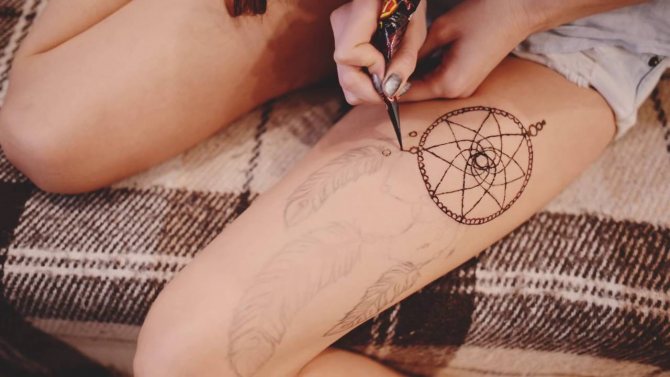 mehendi à faire soi-même