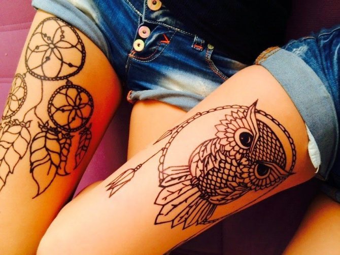 hibou mehendi