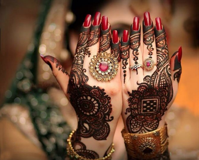 Signification des mehendi