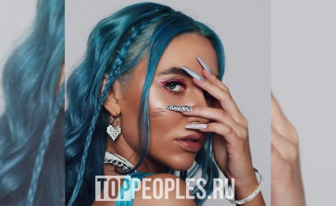Photo du tatouage du visage de Mia Boyka