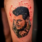 le jeune Che Guevara sur un tatouage