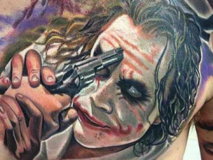 Tatouage de dessin animé