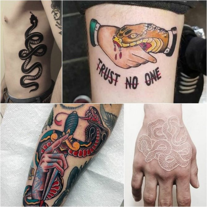 Tatouages signifiant hommes - tatouage signifiant trahison