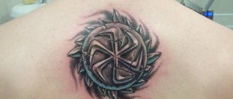 Amulette de tatouage de fauvette pour les hommes.