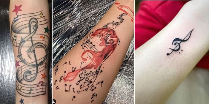 Tatouages musicaux