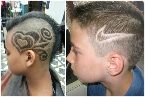 sur les enfants