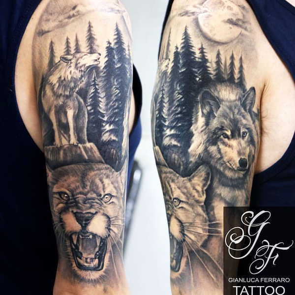 Tatouage de l'épaule