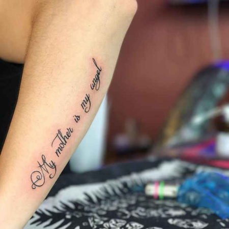 Tatouage sur l'avant-bras