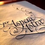 Inscriptions en latin sur l'amour et la douleur