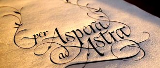 Les inscriptions en latin pour l'amour et la douleur se distinguent par leur