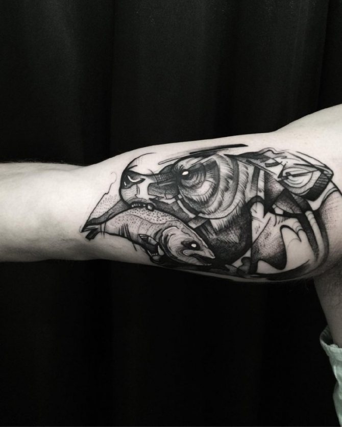 tatouage d'ours