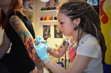 Manchon de tatouage pour filles