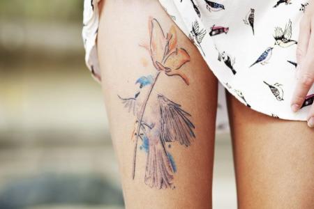 tatouage ou tatouage vintage