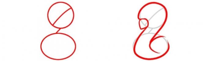 Faites deux cercles