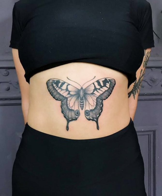 des endroits discrets pour les tatouages