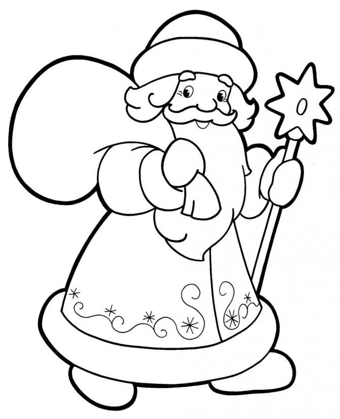 Dessins de la Saint-Sylvestre au crayon