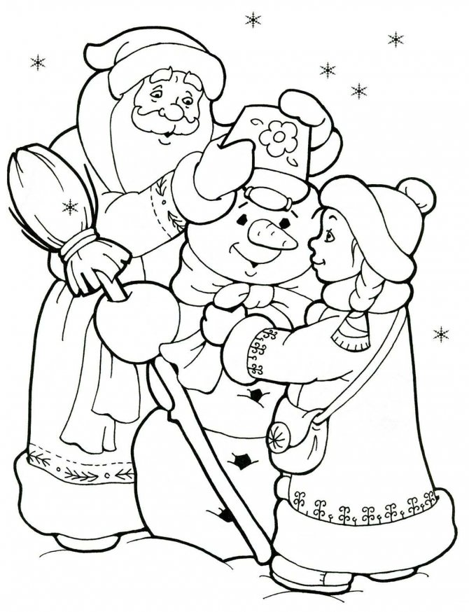 Dessin de la Saint-Sylvestre au crayon 2021