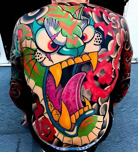 Nouveau tatouage d'école. Sketches masculins, pour filles, photo