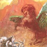 Odilon Redon - Pégase et Hydre