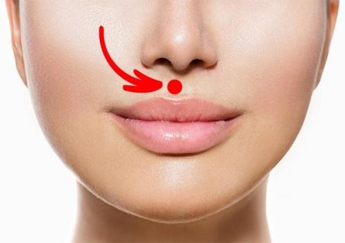 Points de rajeunissement sur le visage