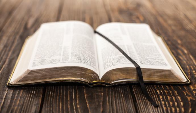 La Bible ouverte