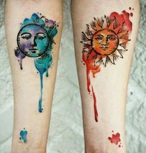 Tatouages jumelés pour les amoureux : 50 idées géniales pour dire que vous êtes ensemble pour toujours