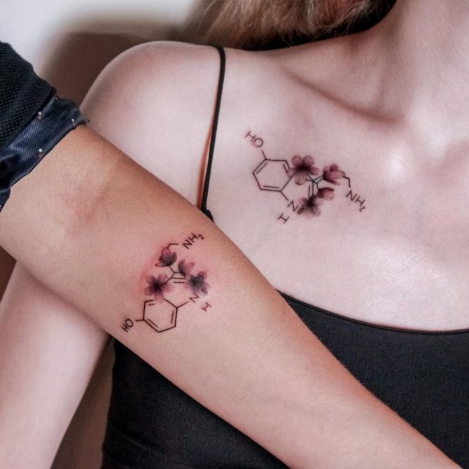 tatouages jumelés de roy studios