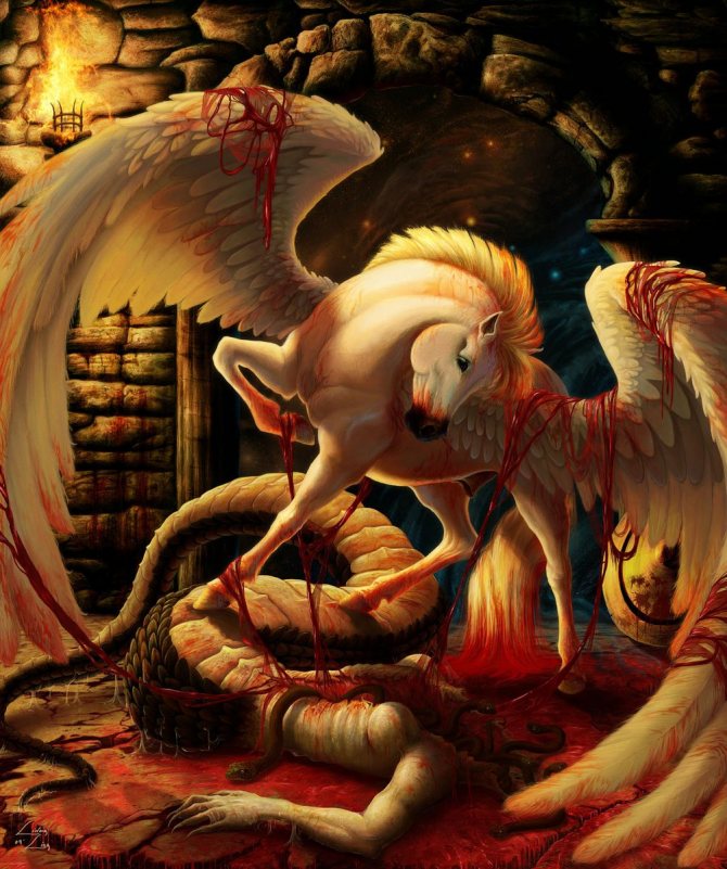 mythologie de pégase