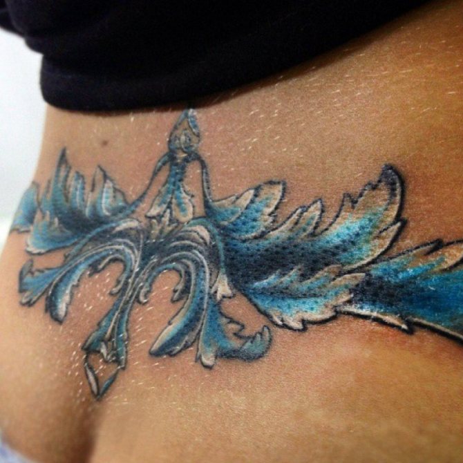Recouvrement de vieux tatouages