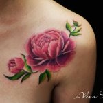 signification du tatouage d'une pivoine