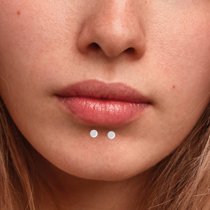 Piercing morsures de dauphin