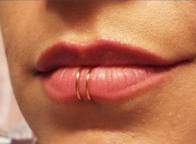 piercing à la lèvre 5
