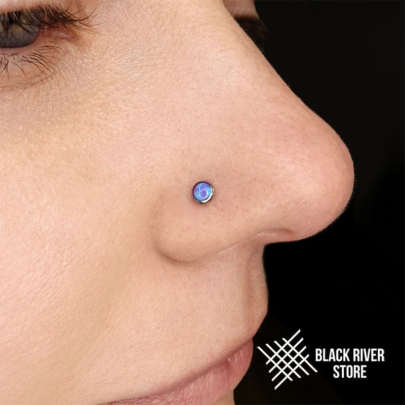 piercing nasal opale