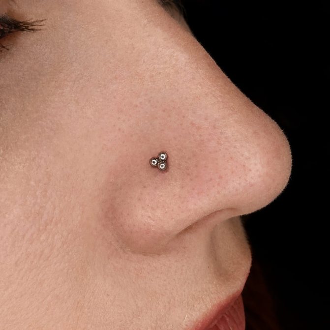 perçage du nez