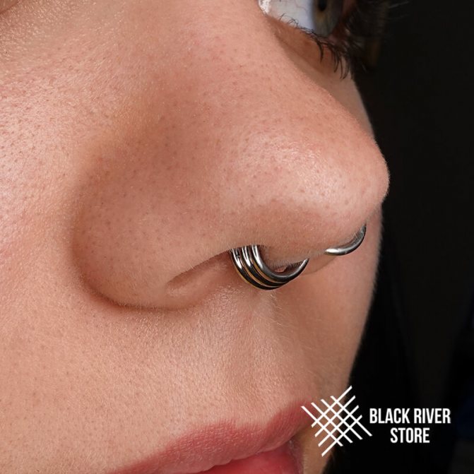 perçage du septum