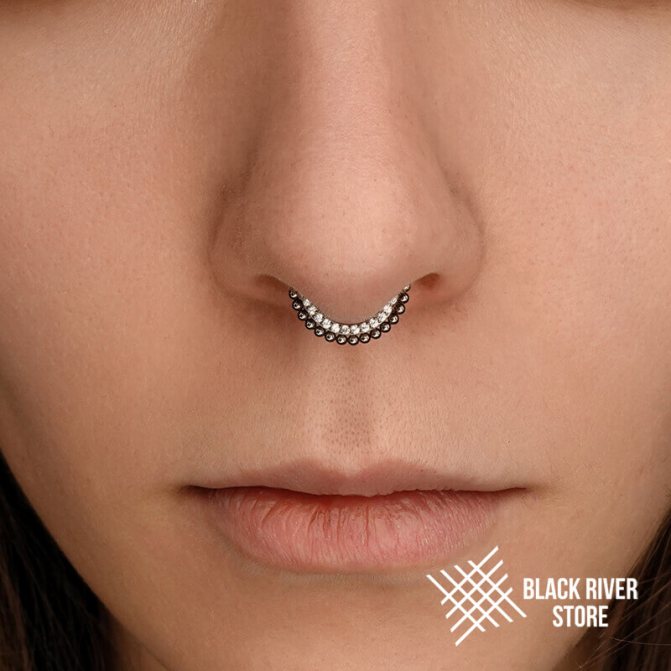 perçage du septum