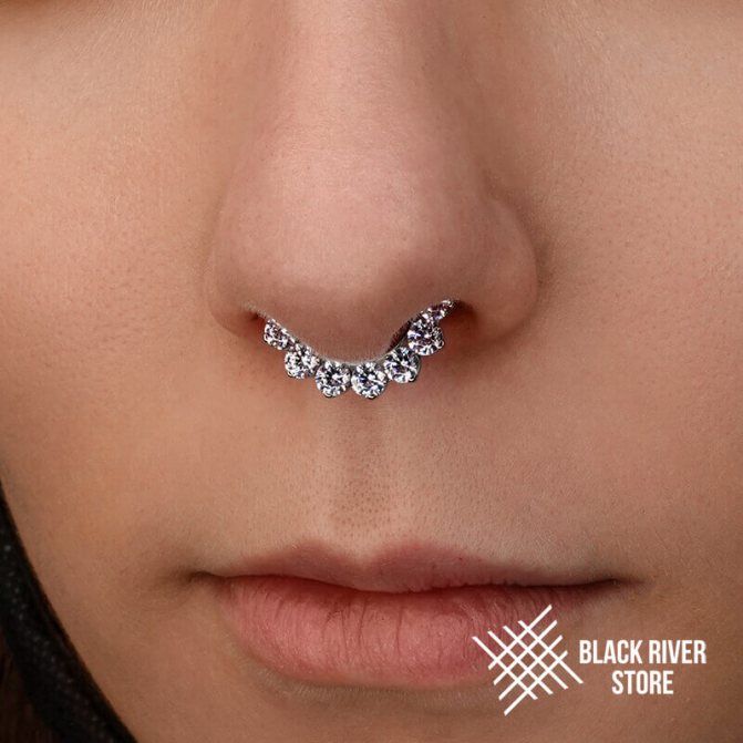 perçage du septum