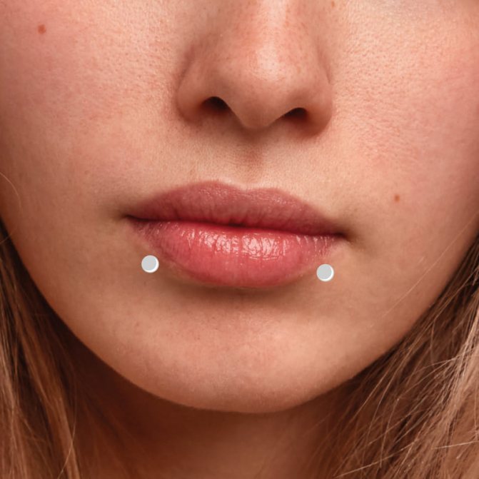 Morsures de serpent piercings