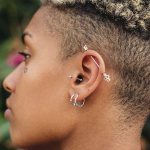 perçage d'oreille