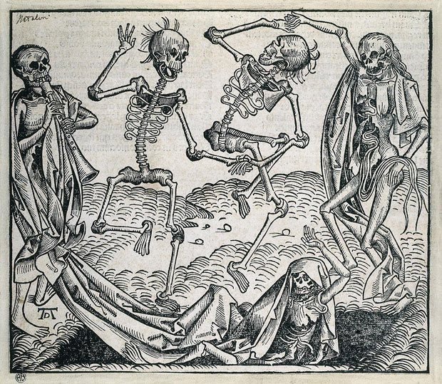 La danse de la mort, Michael Wolgemuth, 1493