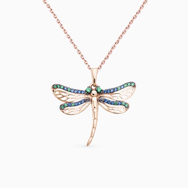 Pendentif Sokolov avec zircon cubique
