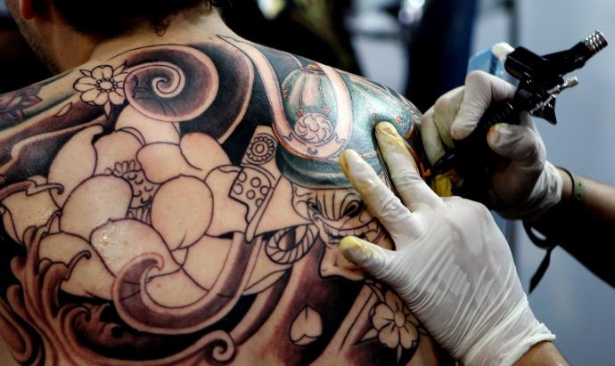 Le processus de tatouage