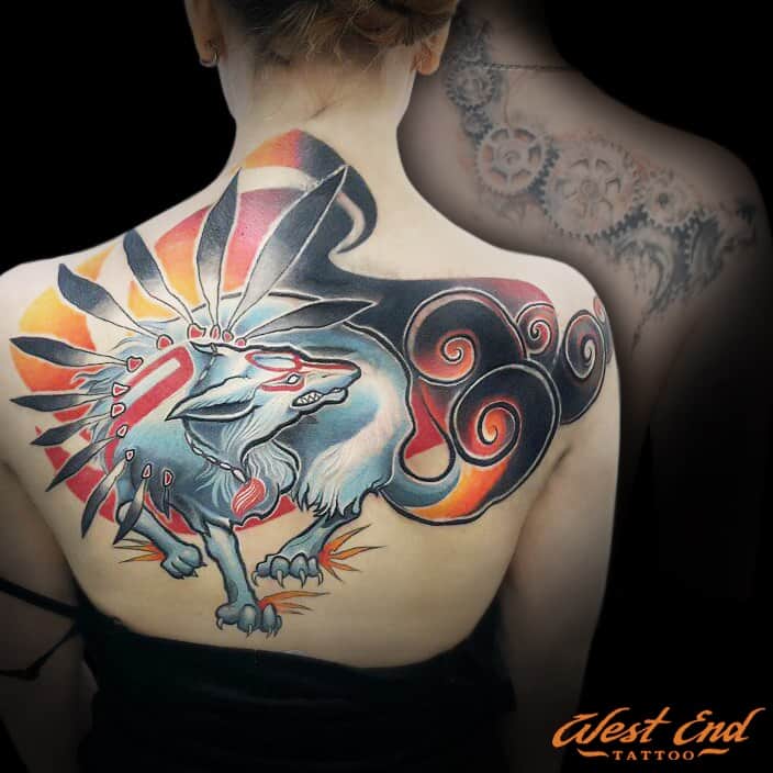 Processus de cicatrisation des tatouages