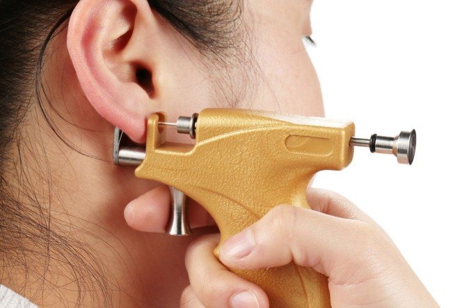 Perçage avec un pistolet