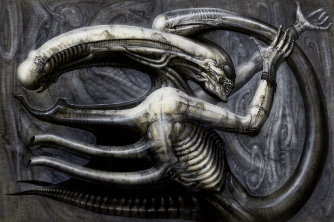 L'œuvre de l'artiste Hans Giger